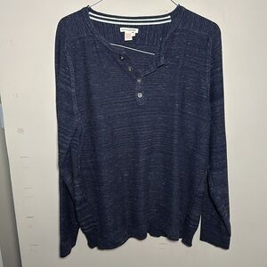 Navy Blue Women's Crew Neck Sweater